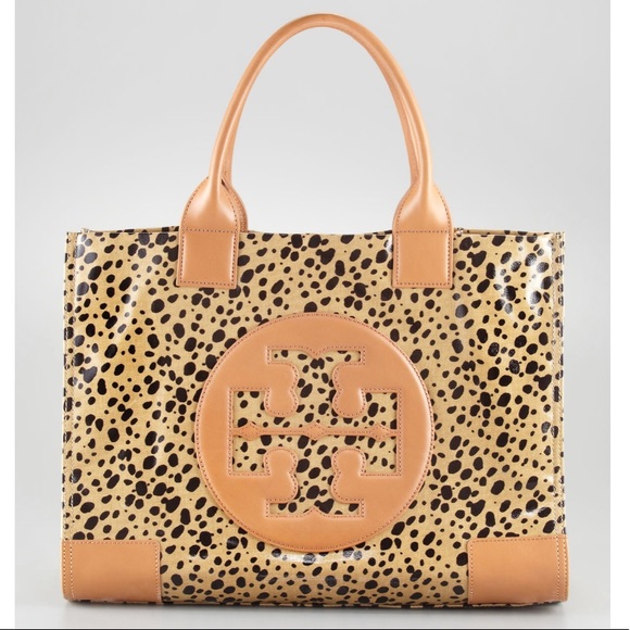 ella printed canvas tote